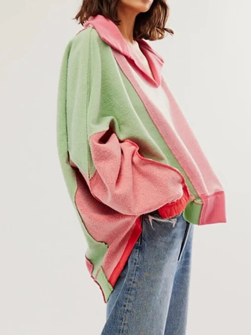 UNIKCOSA LuxeMotion High-Low Hoodie — Premium Casual Sportswear Edition 🖤