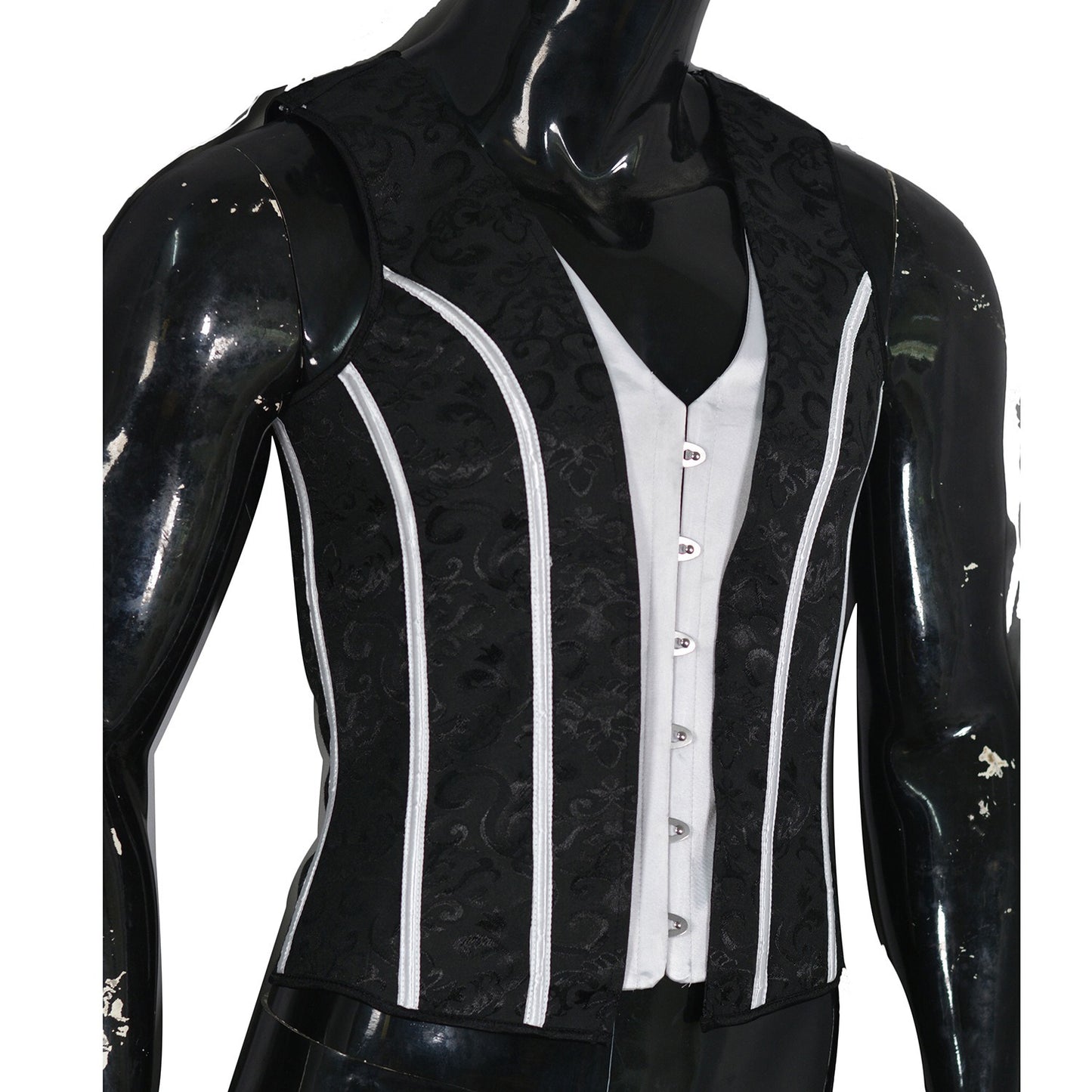 UNIKCOSA LuxeEase Mens Jacquard Body Shaper Vest ๐ซ