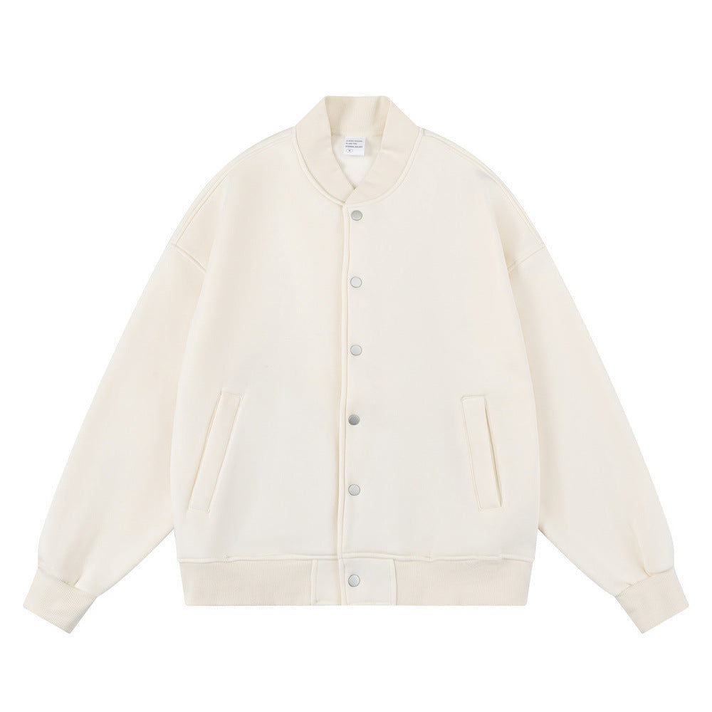 UNIKCOSA Velora American Style Fur Baseball Jacket 💫