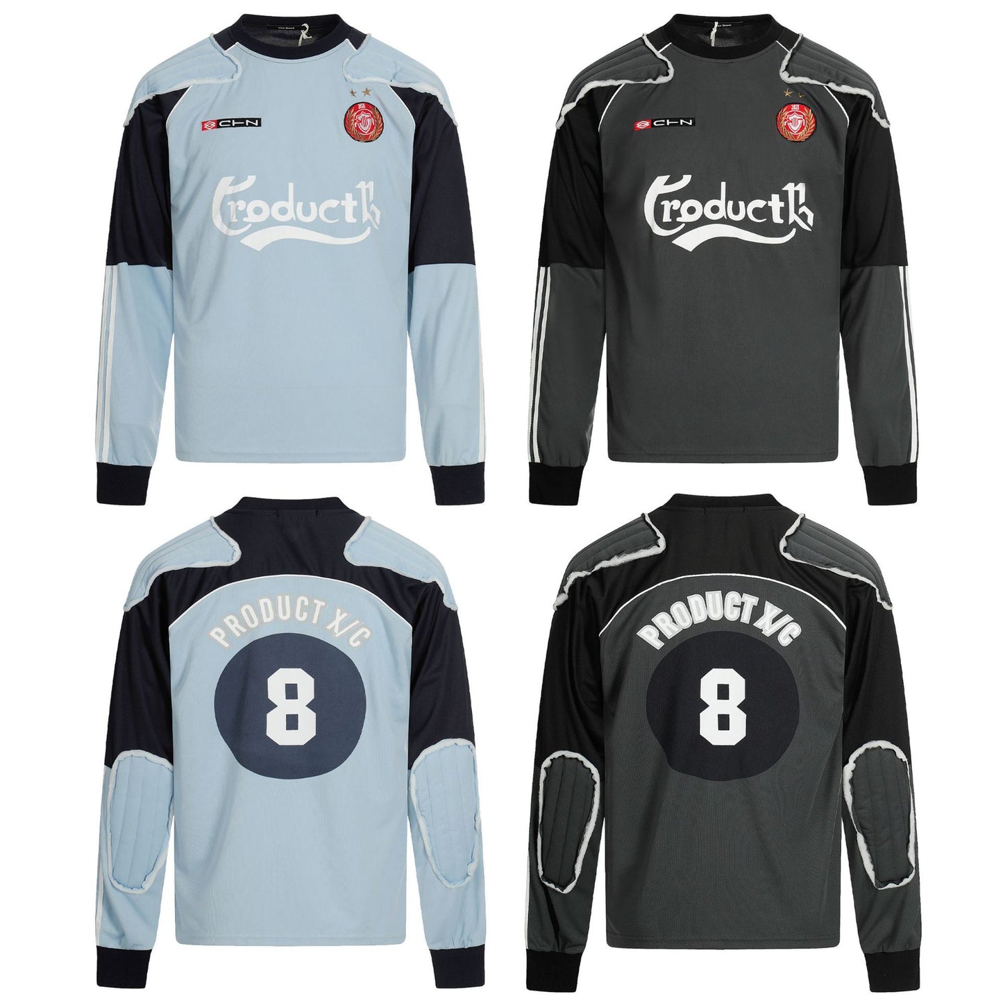 UNIKCOSA NoirFit Streetwear Loose Jersey Long Sleeve Top 🔥