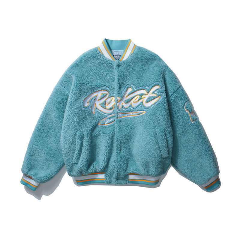 UNIKCOSA Velora Unisex Thin Baseball Jacket Bow Detail 💫