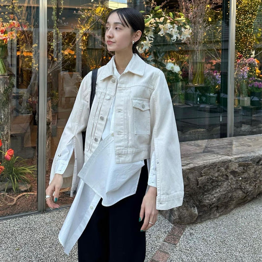 UNIKCOSA RetroMuse Denim Jacket Vintage Loose Fit Edition ๐ซ