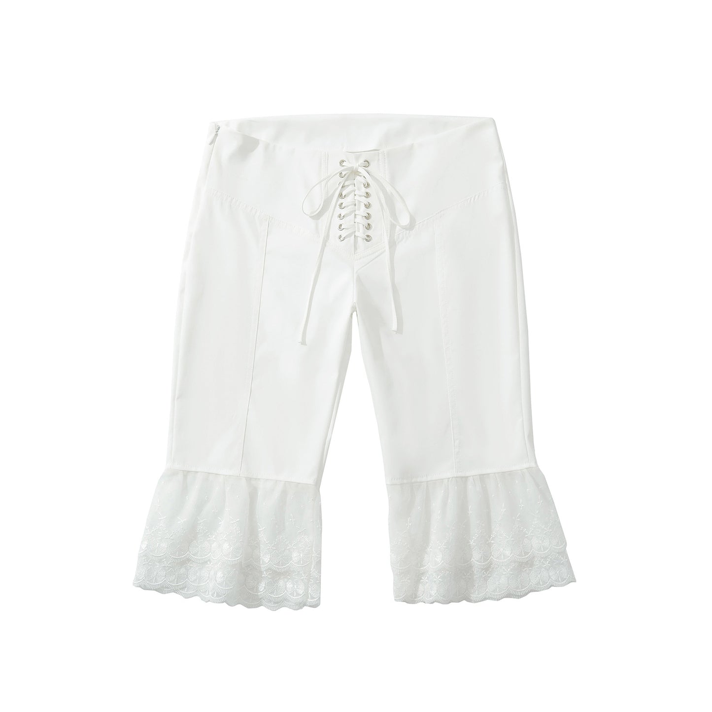 UNIKCOSA Velora Drawstring High Waist Straight Leg Pants π«