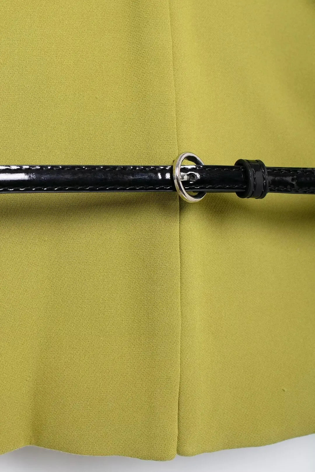 UNIKCOSA Velora Green Waist Belt Slim Fit Shirt And Skirt π«