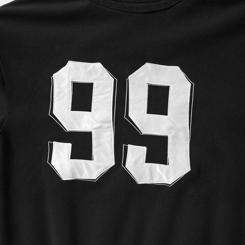 UNIKCOSA NoirFit HeavyStitch Hoodie Embroidered Cardigan π