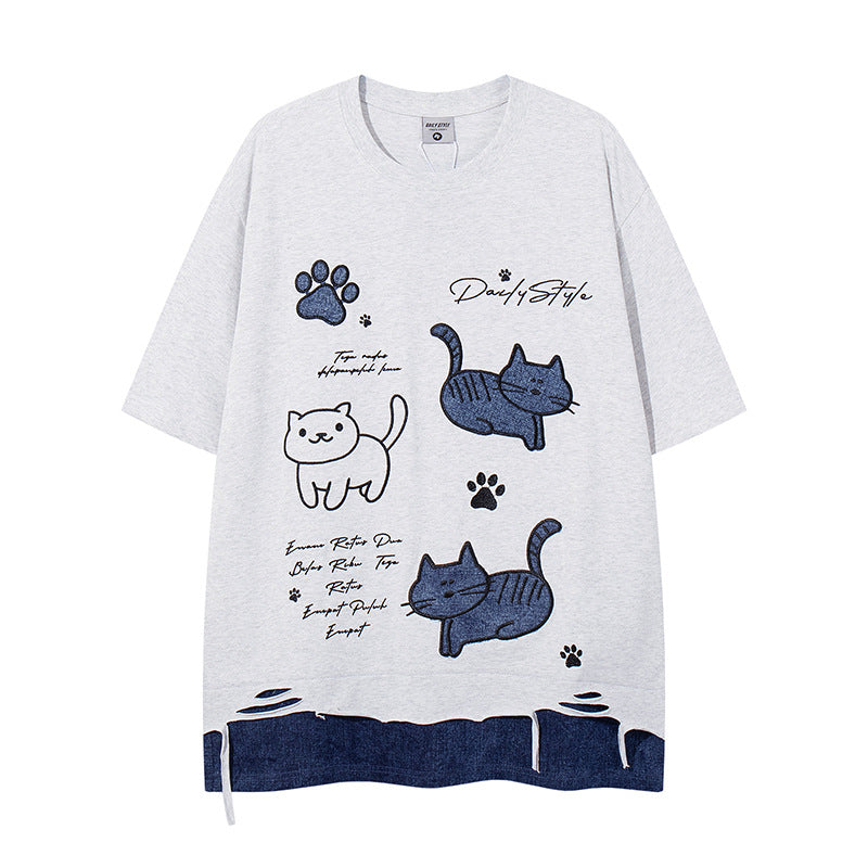 UNIKCOSA Velora Vintage Cotton Short Sleeve Tee Unisex π«