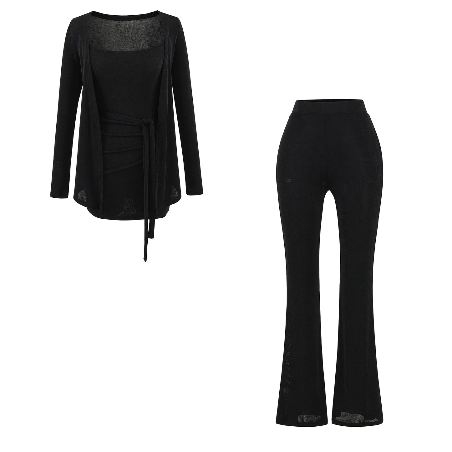 UNIKCOSA Velora SoftLuxe Three Piece Set Cami Cardigan 💫