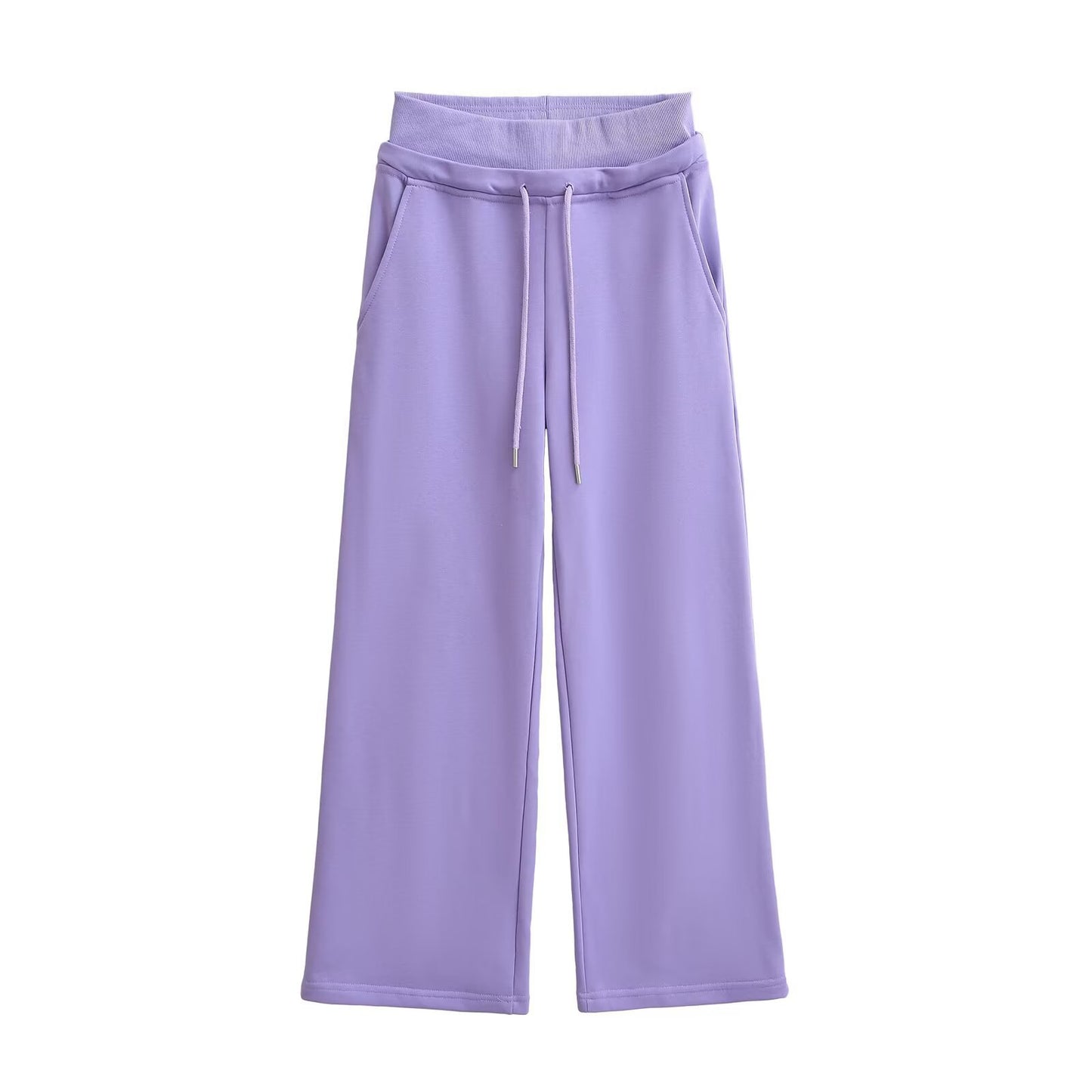 UNIKCOSA Velora Patchwork Elastic Drawstring Sweatpants 💫