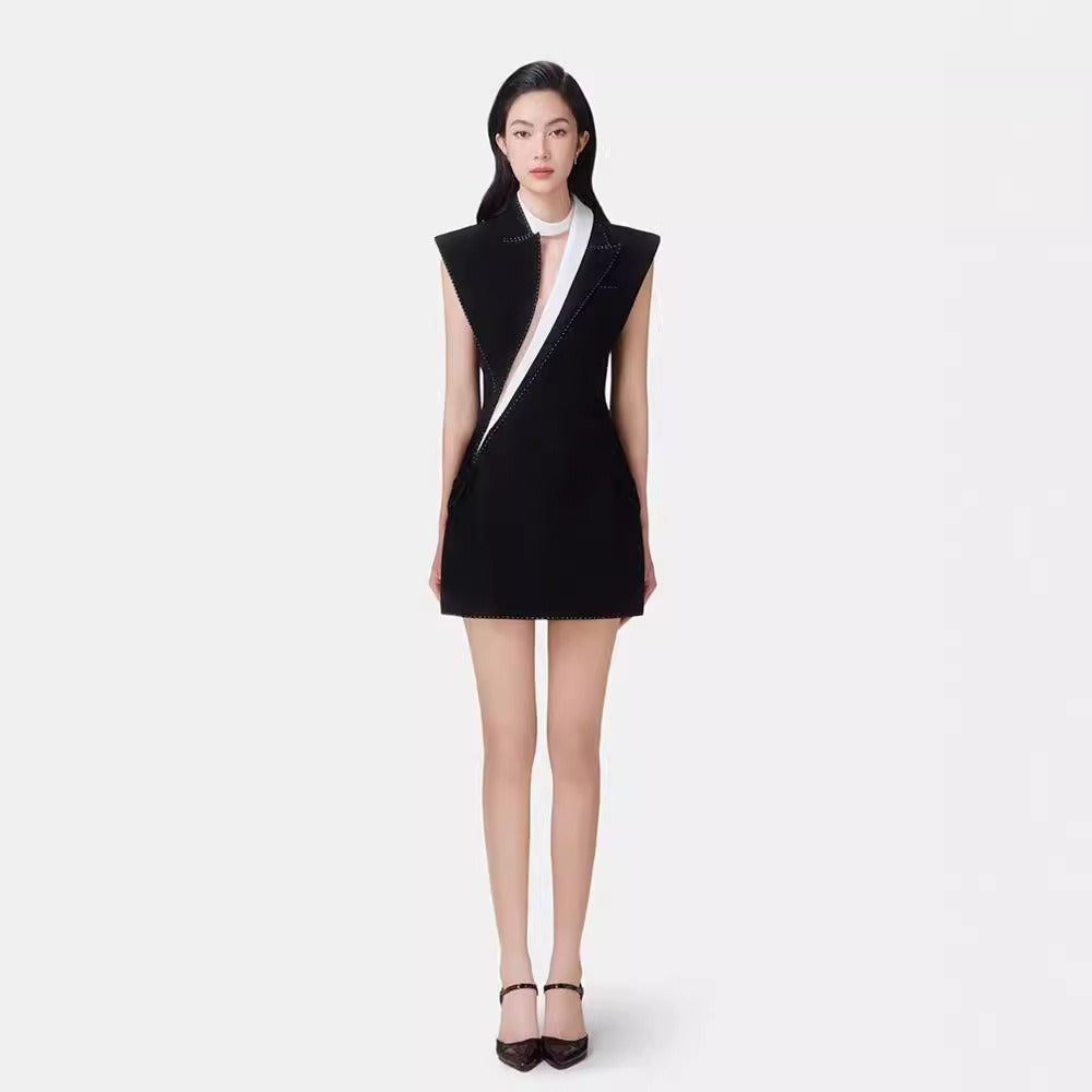 UNIKCOSA UrbanSoul A Line Short Skirt Contrast Color π