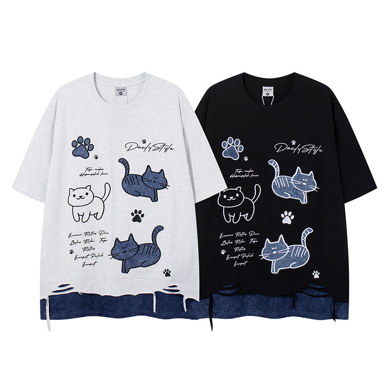 UNIKCOSA Velora Vintage Cotton Short Sleeve Tee Unisex π«