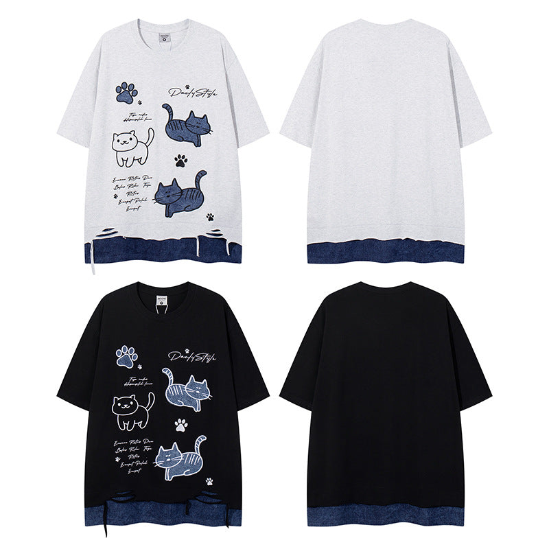 UNIKCOSA Velora Vintage Cotton Short Sleeve Tee Unisex π«