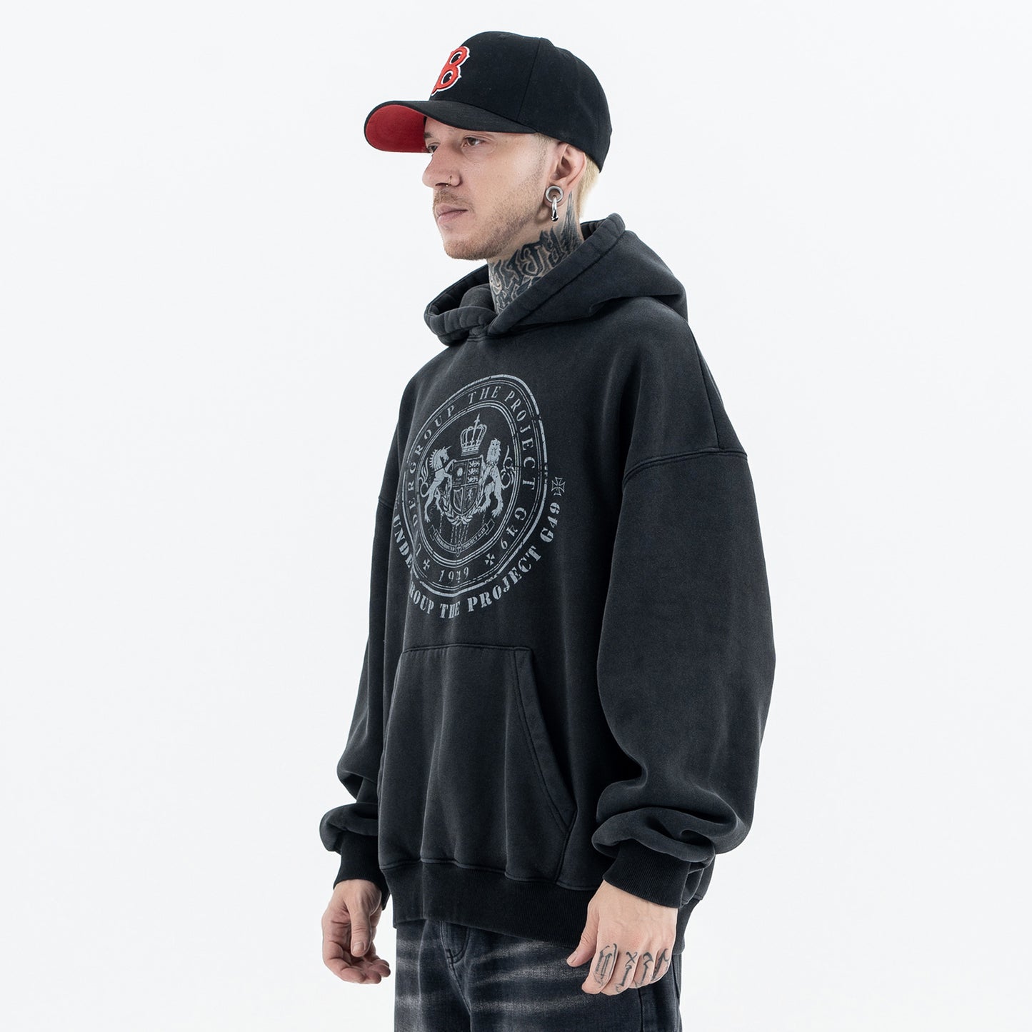 UNIKCOSA LuxeEase Mens Fleece Hooded Sweatshirt Cozy π«