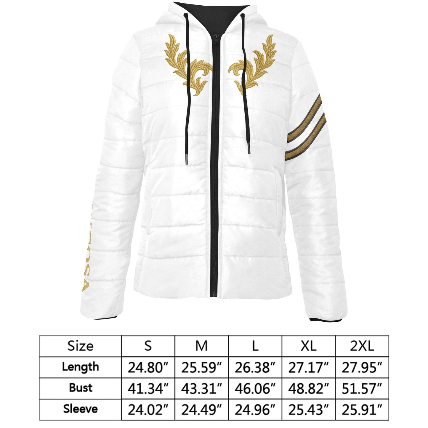 UNIKCOSA Velora Quilted Luxe Hooded Jacket All-Season💫