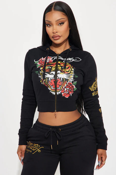 UNIKCOSA LuxeEase Printed Two-Piece Set Cartoon Skull 💫