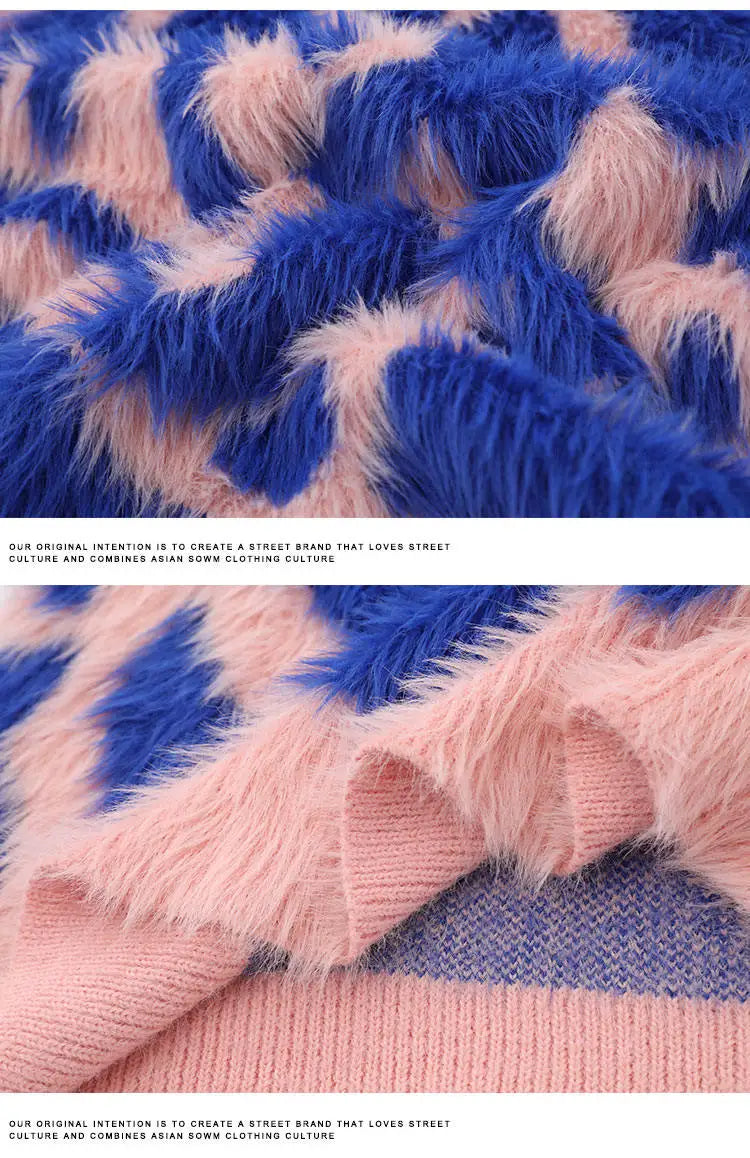 UNIKCOSA MinkAura Long-Hair Streetwear Sweater π€ (Unisex)