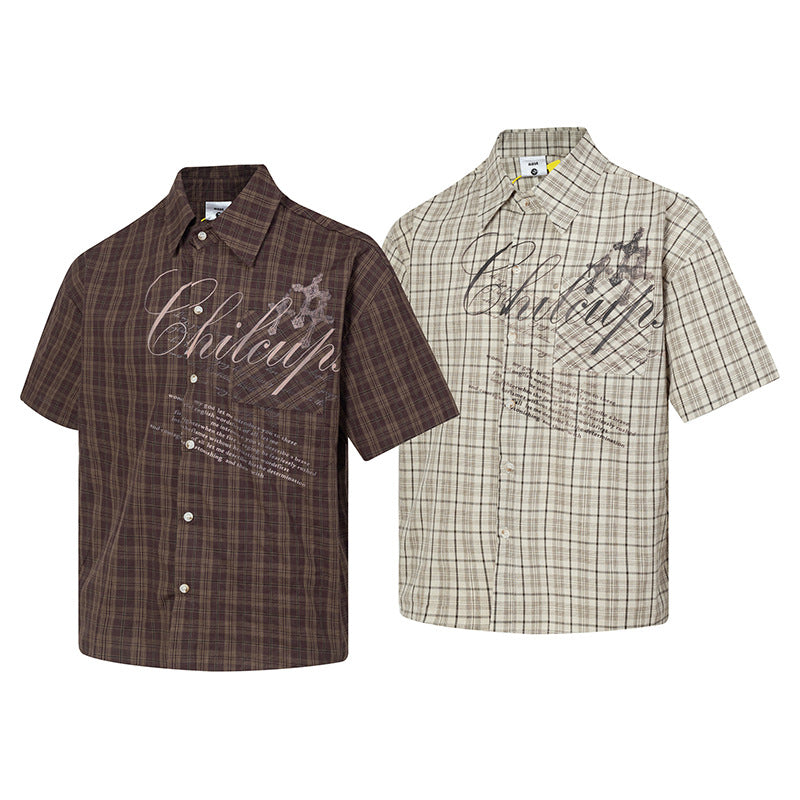 UNIKCOSA LuxeEase Oversized Plaid Shirt Workwear 💫