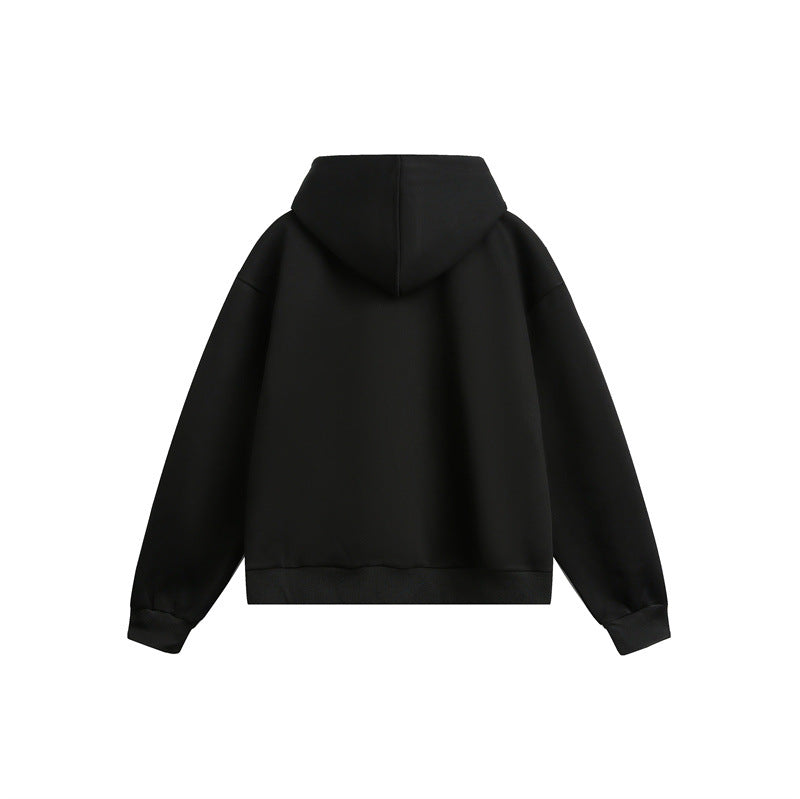 UNIKCOSA Velora College Style Hooded Cardigan Sweatshirt 💫