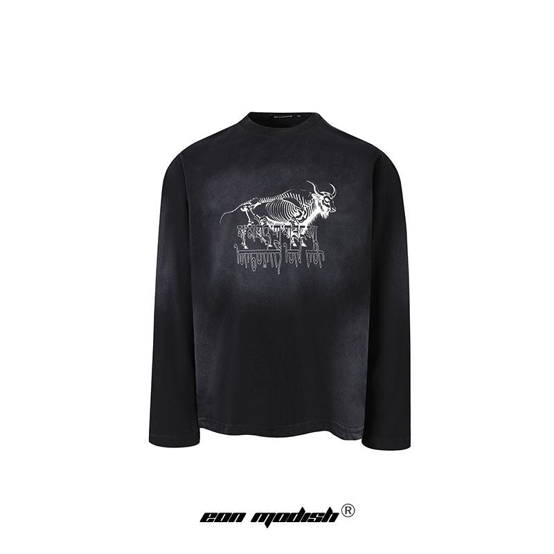 UNIKCOSA UrbanSoul Casual Cotton Long Sleeve T Shirt π«