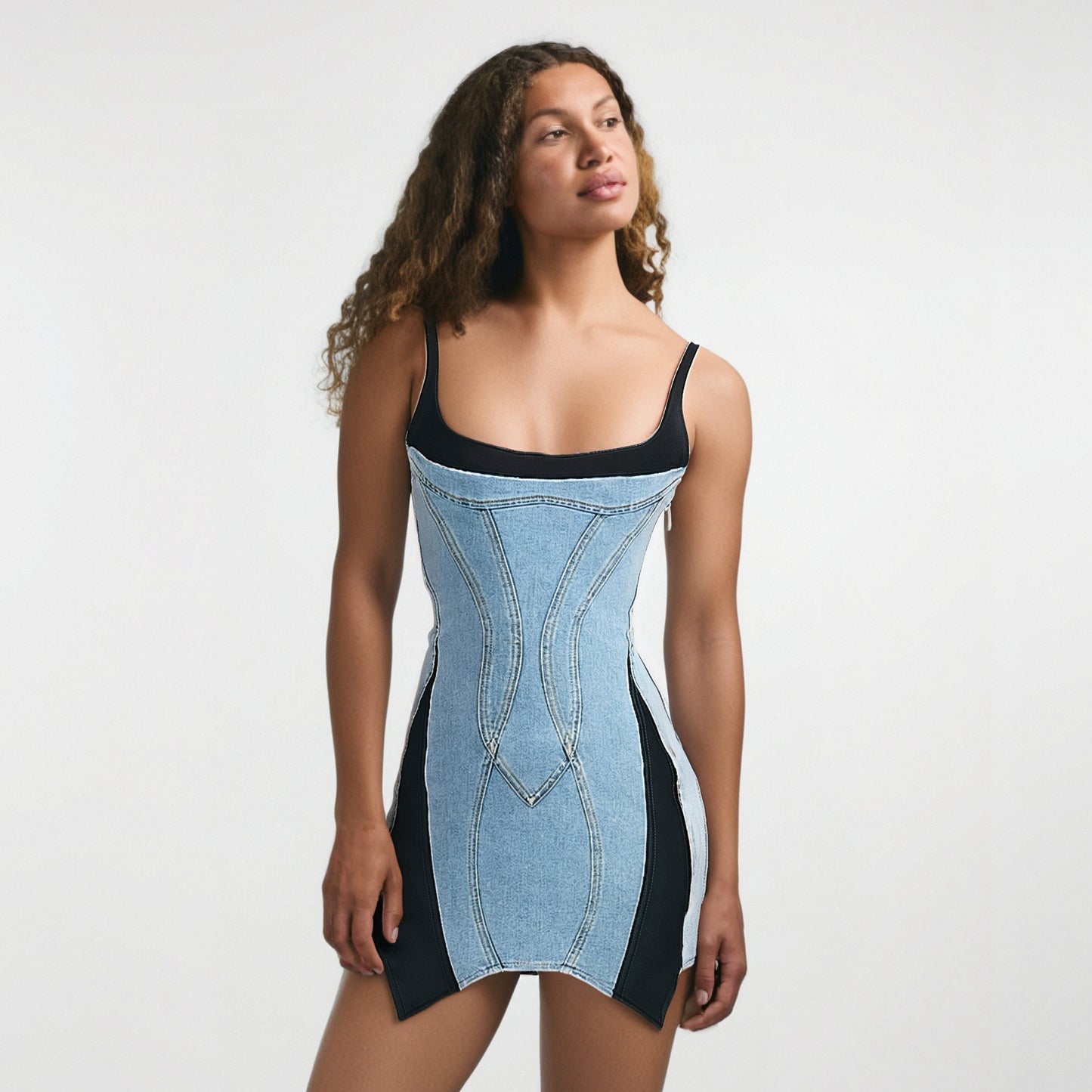 UNIKCOSA Velora Ir Susp Skrt Sum Dr With Blu Stc Wst Slim πΈ