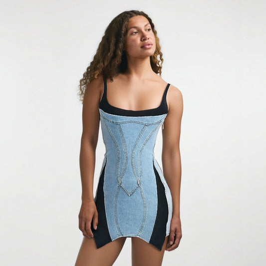 UNIKCOSA Velora Ir Susp Skrt Sum Dr With Blu Stc Wst Slim πΈ