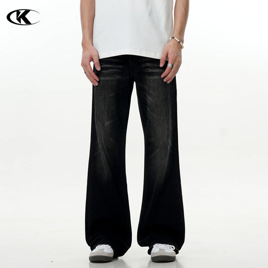 UNIKCOSA NoirFit NoirFlare Denim Washed Black Women 💫