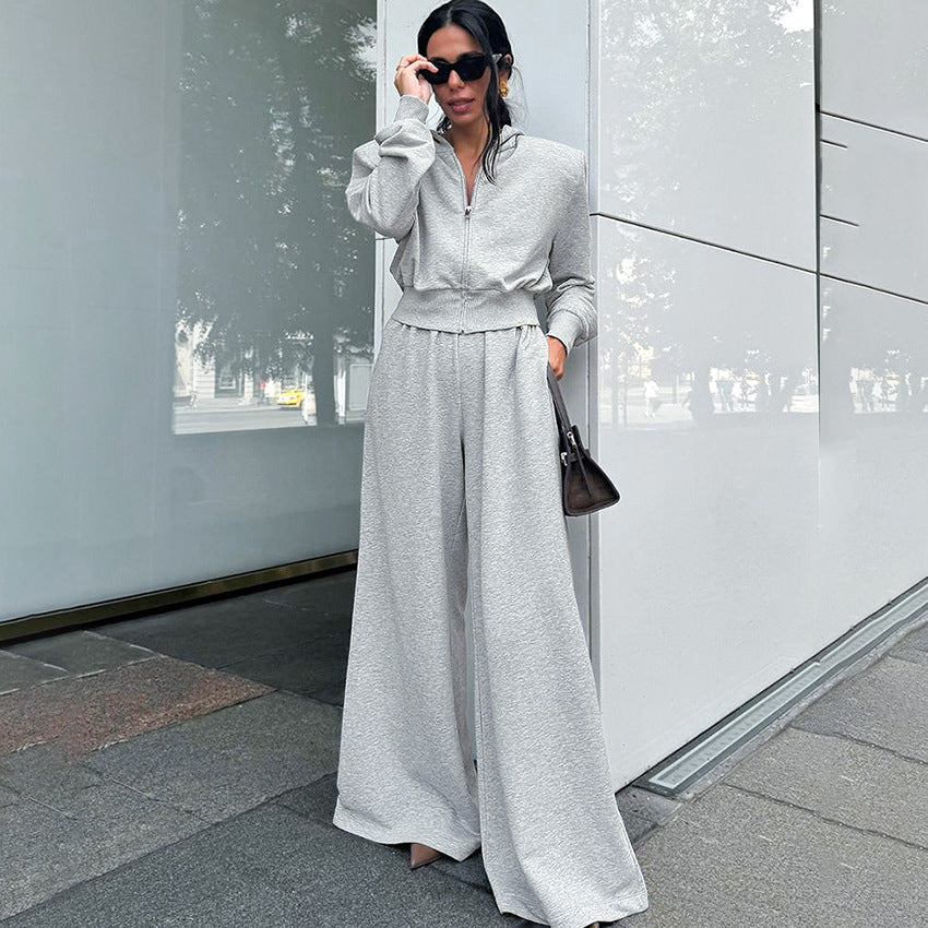 UNIKCOSA Velora Hooded Sweatshirt Set For Everyday Women 💫