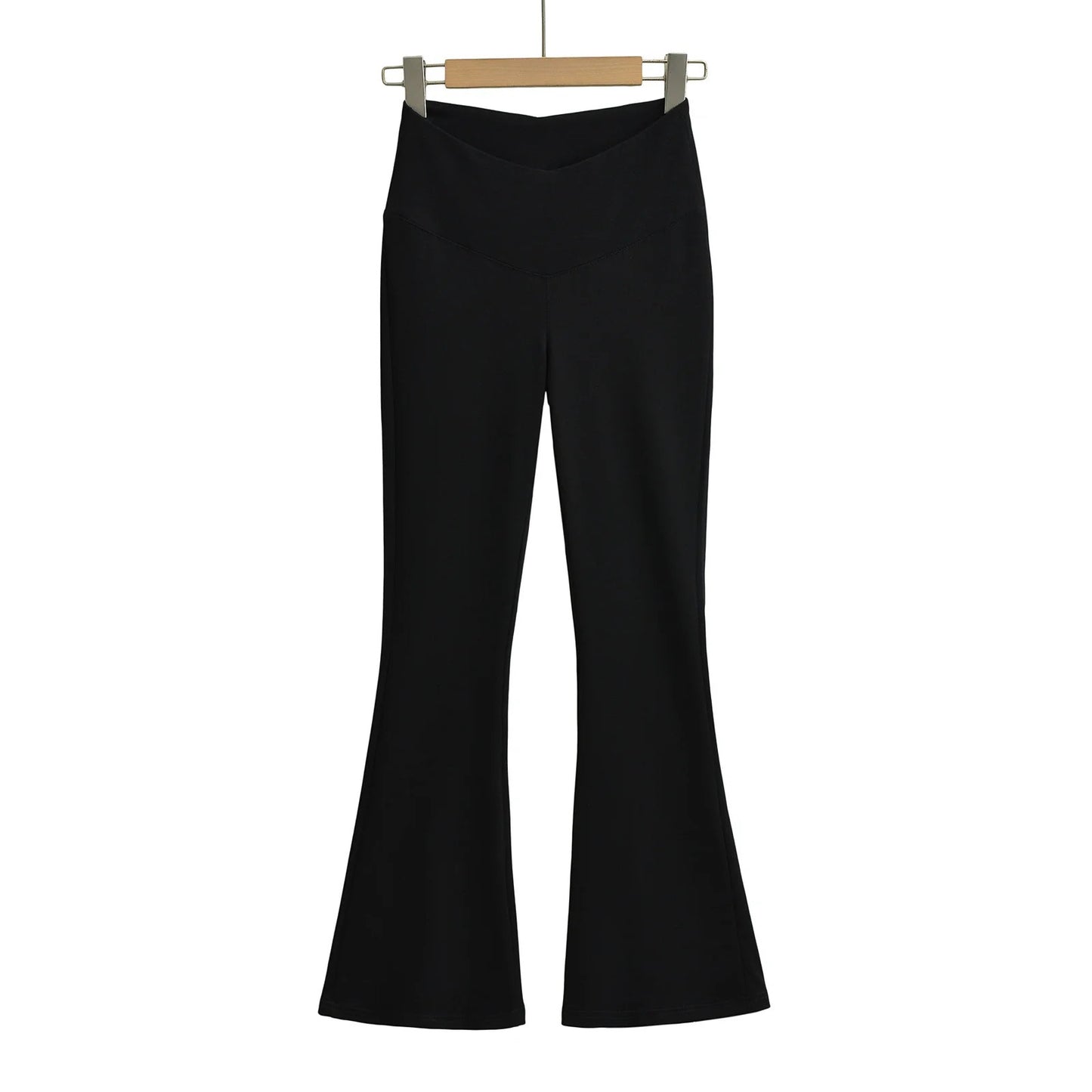 UNIKCOSA Velora V-Waist Design Flared Pants Cotton 💫