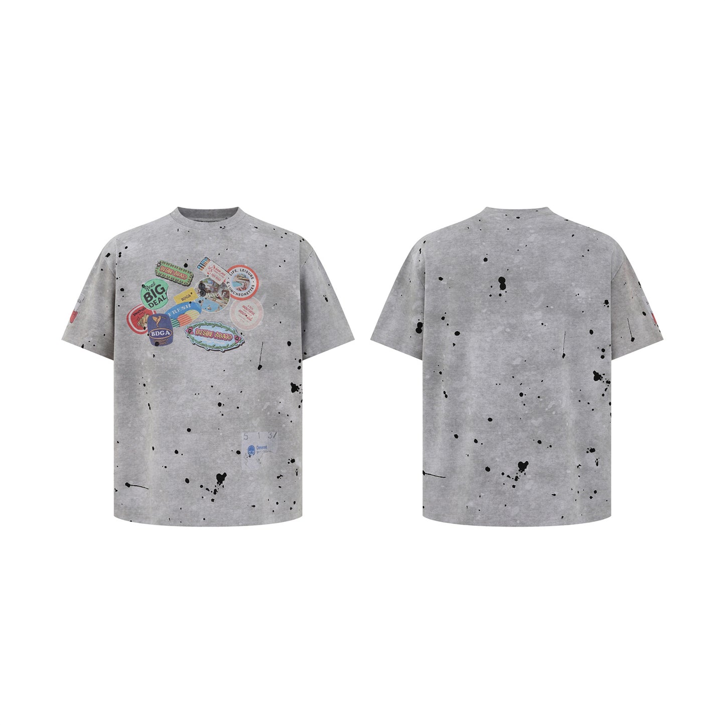 UNIKCOSA Velora Oversize Distressed Graphic T Shirt 💫