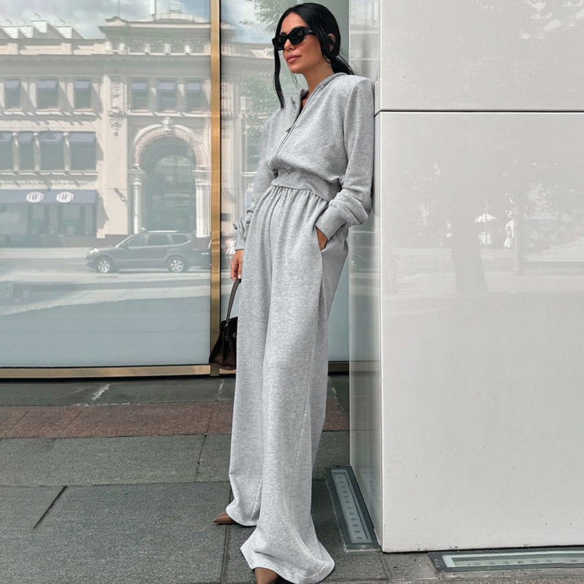 UNIKCOSA Velora Hooded Sweatshirt Set For Everyday Women 💫