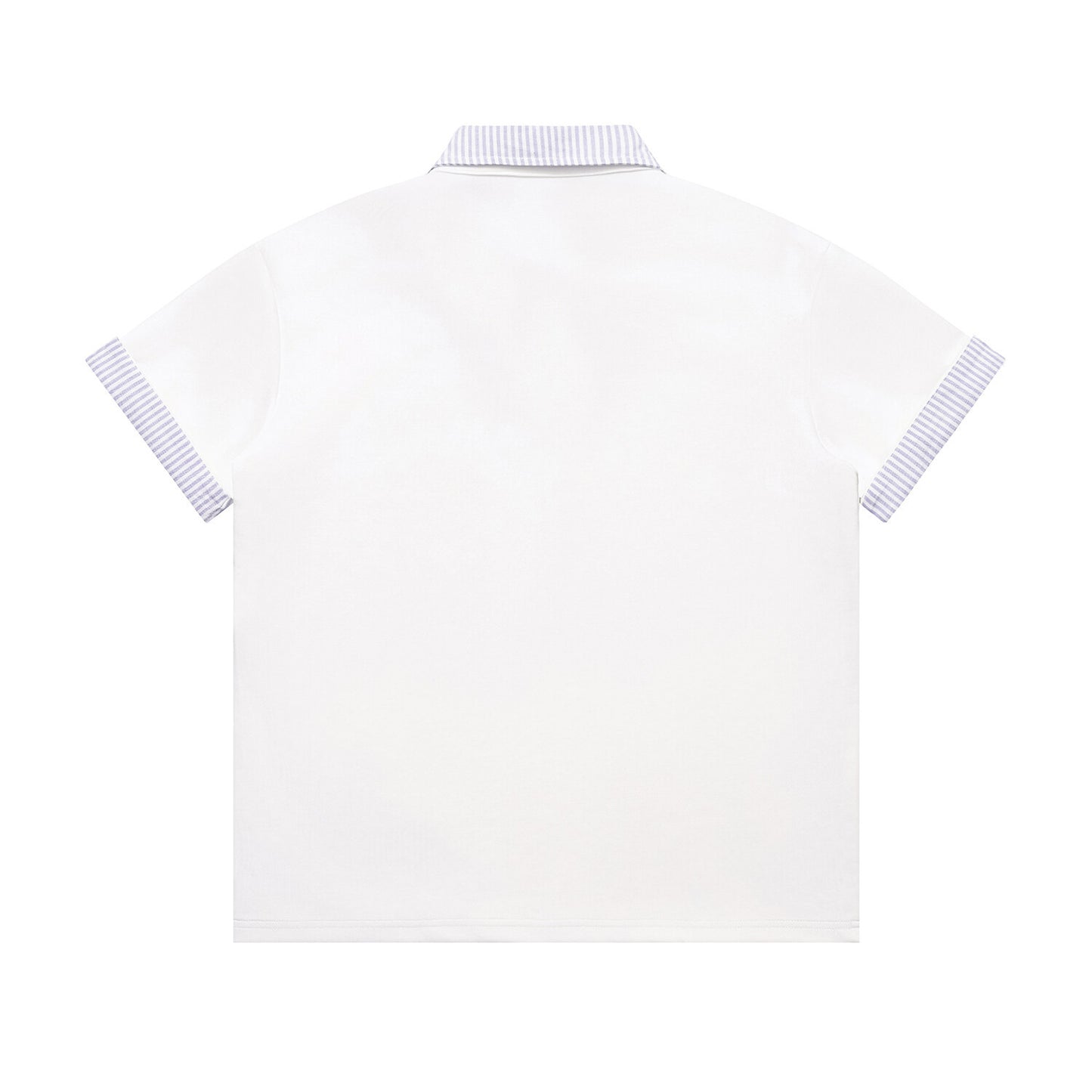 UNIKCOSA Velora Color Block Polo Shirt With Fake Collar 💫