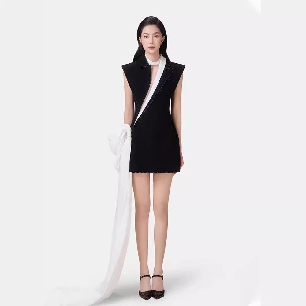 UNIKCOSA UrbanSoul A Line Short Skirt Contrast Color π