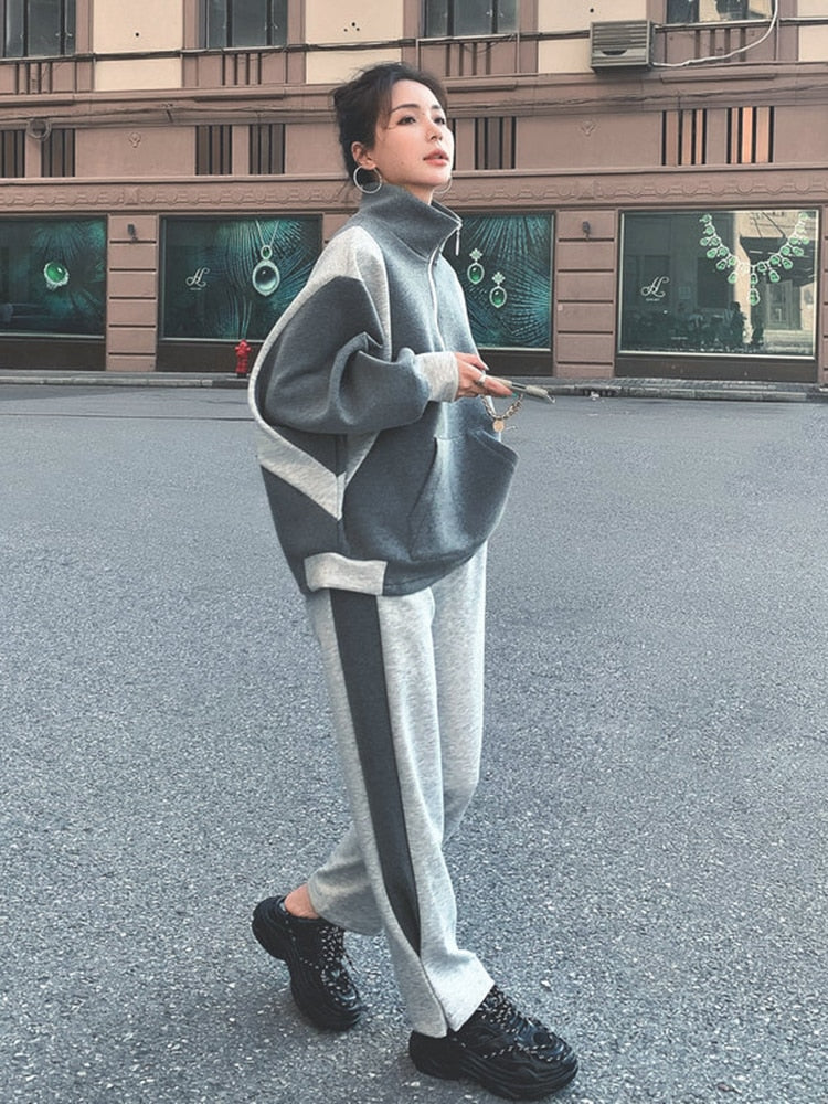 UNIKCOSA NoirFit MotionFlex Tracksuit Two-Piece Set ๐ซ