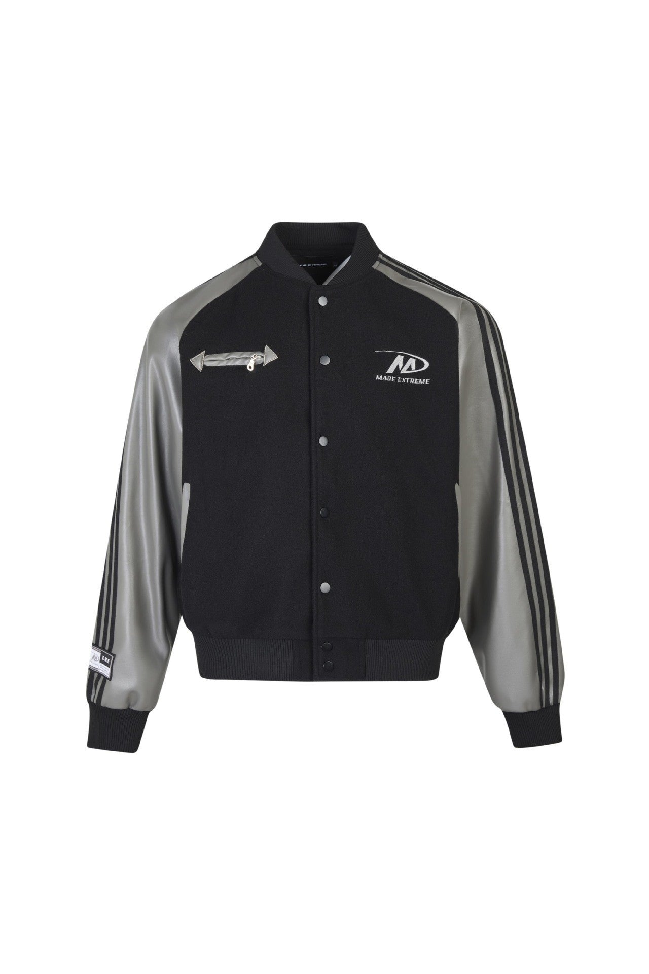 UNIKCOSA Velora Color Block PU Leather Street Jacket π«