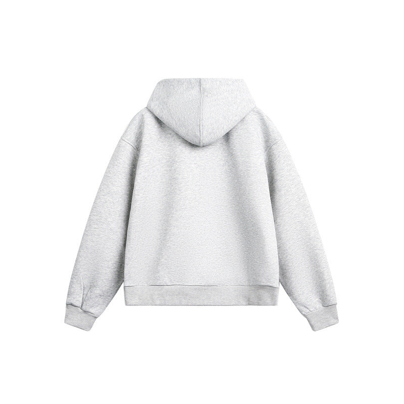 UNIKCOSA Velora College Style Hooded Cardigan Sweatshirt 💫