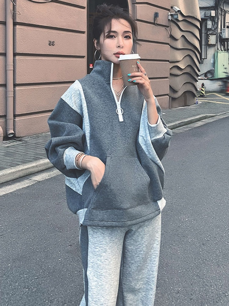 UNIKCOSA NoirFit MotionFlex Tracksuit Two-Piece Set ๐ซ