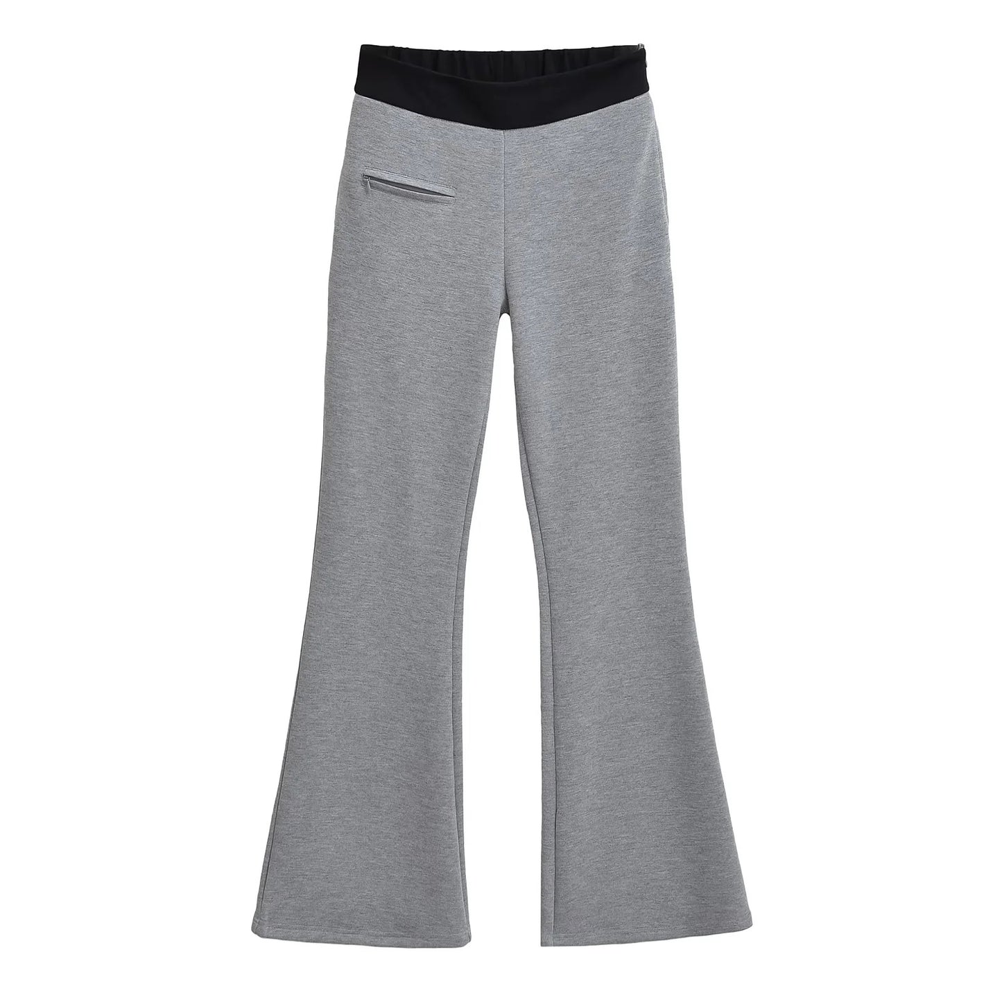 UNIKCOSA NoirFit High Waisted Spliced Flared Pants Edition π₯