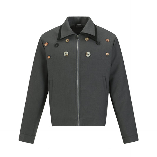 UNIKCOSA UrbanSoul Street Style Button Design Jacket π«
