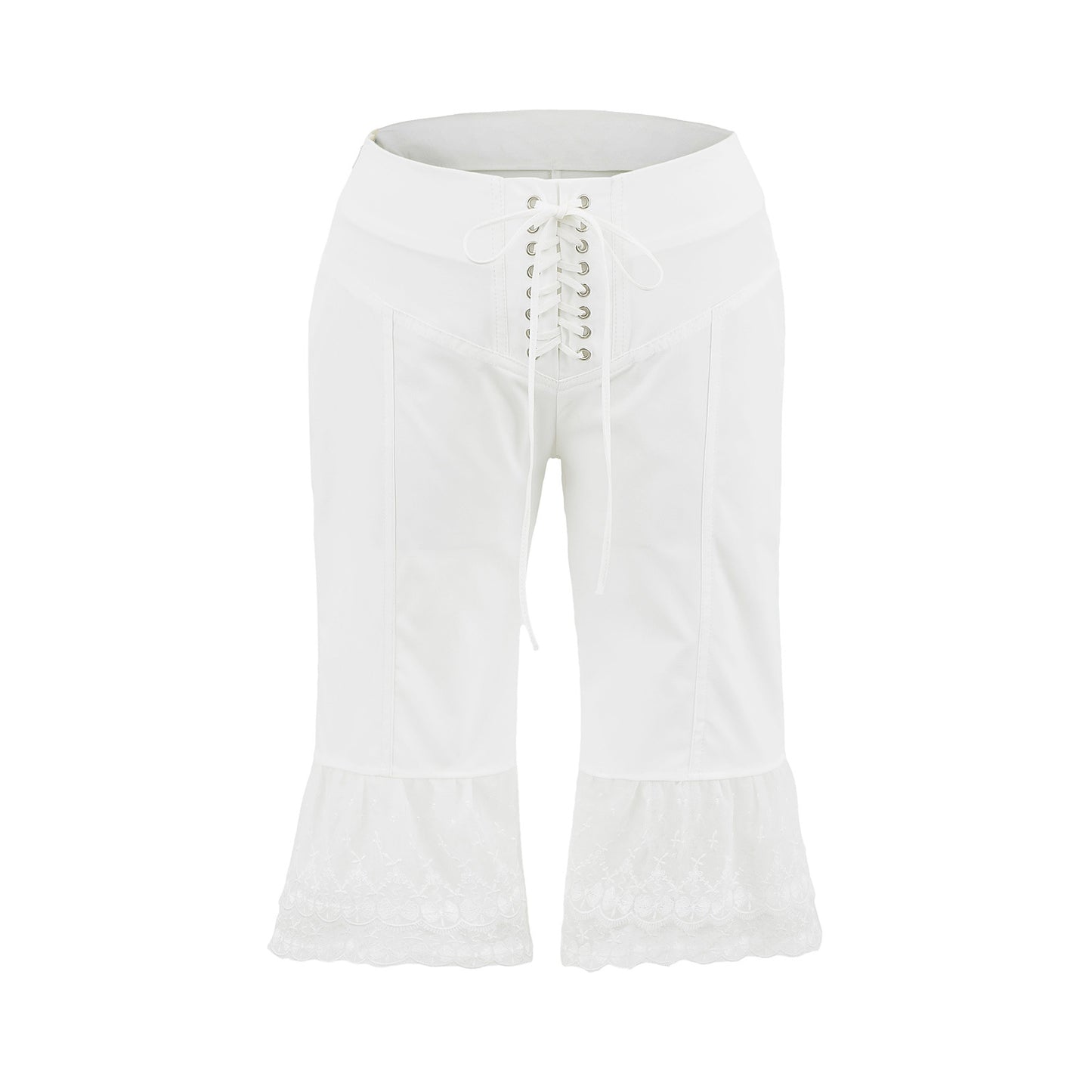 UNIKCOSA Velora Drawstring High Waist Straight Leg Pants π«