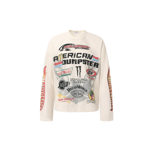 UNIKCOSA StreetTone Long Sleeve Graphic T-Shirt π€