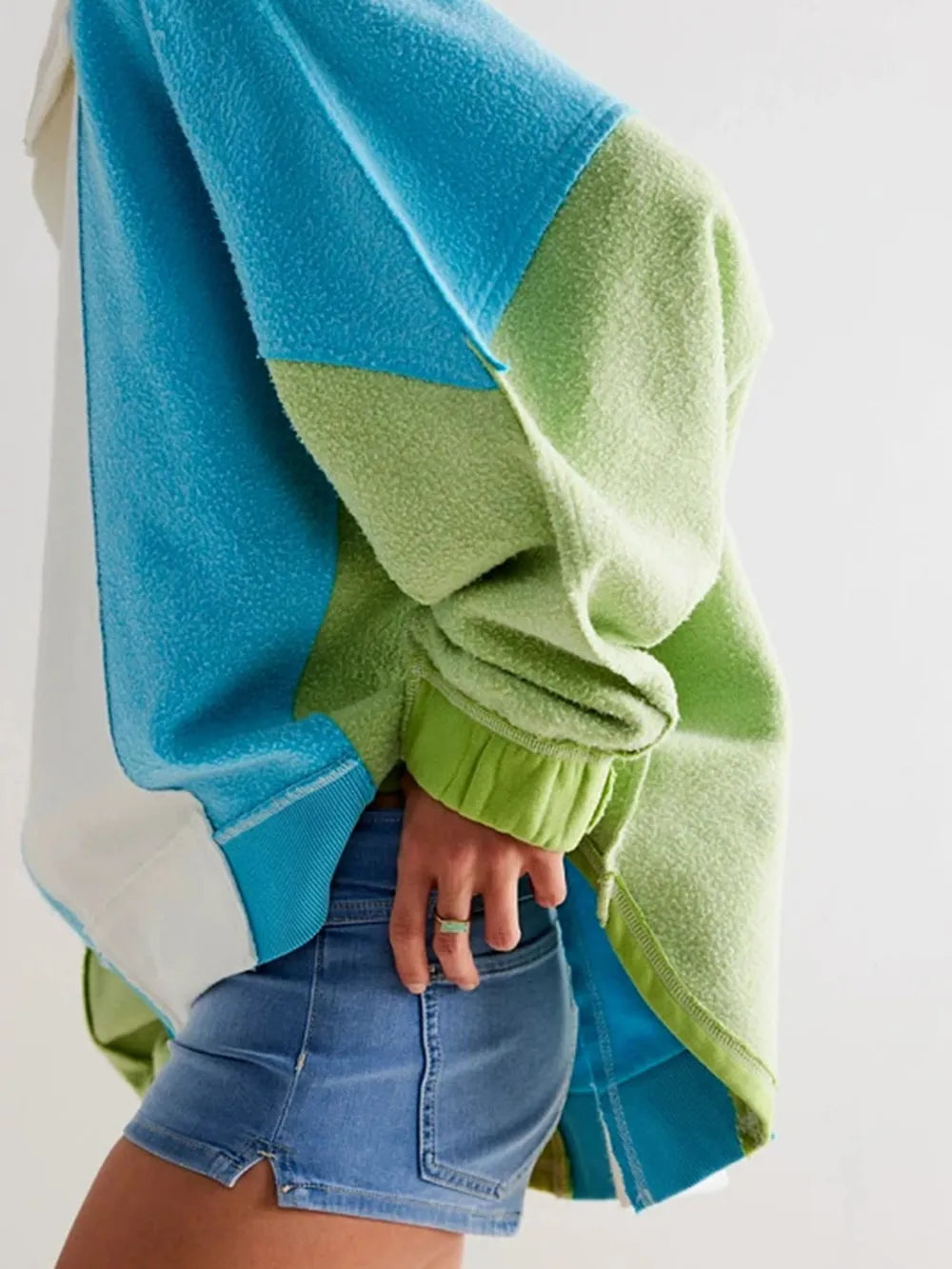 UNIKCOSA LuxeMotion High-Low Hoodie — Premium Casual Sportswear Edition 🖤