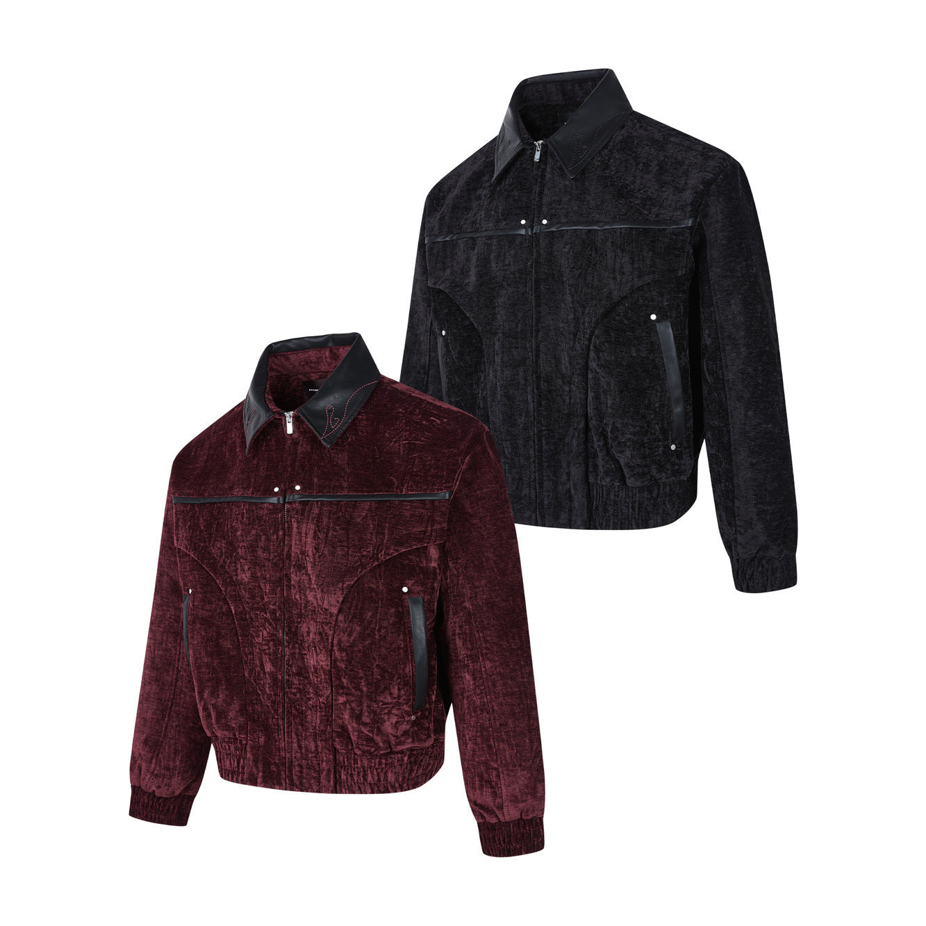 UNIKCOSA Velora Velvet Chenille Blended Jacket Textured π