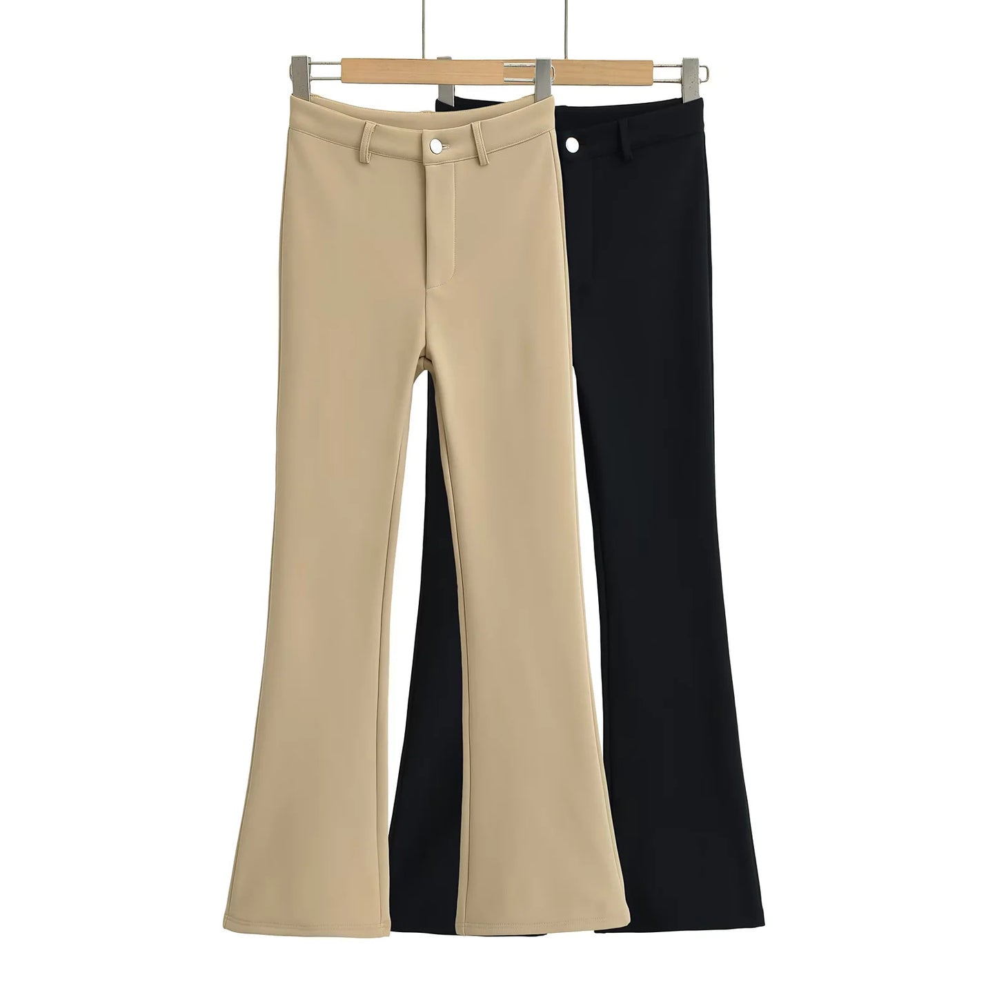 UNIKCOSA Velora Velvet Thickened Micro Flared Floor Pants ๐ซ