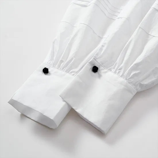 Elegant Women's V-Neck Knit Dress with Buttons β Long Sleeve Midi Style