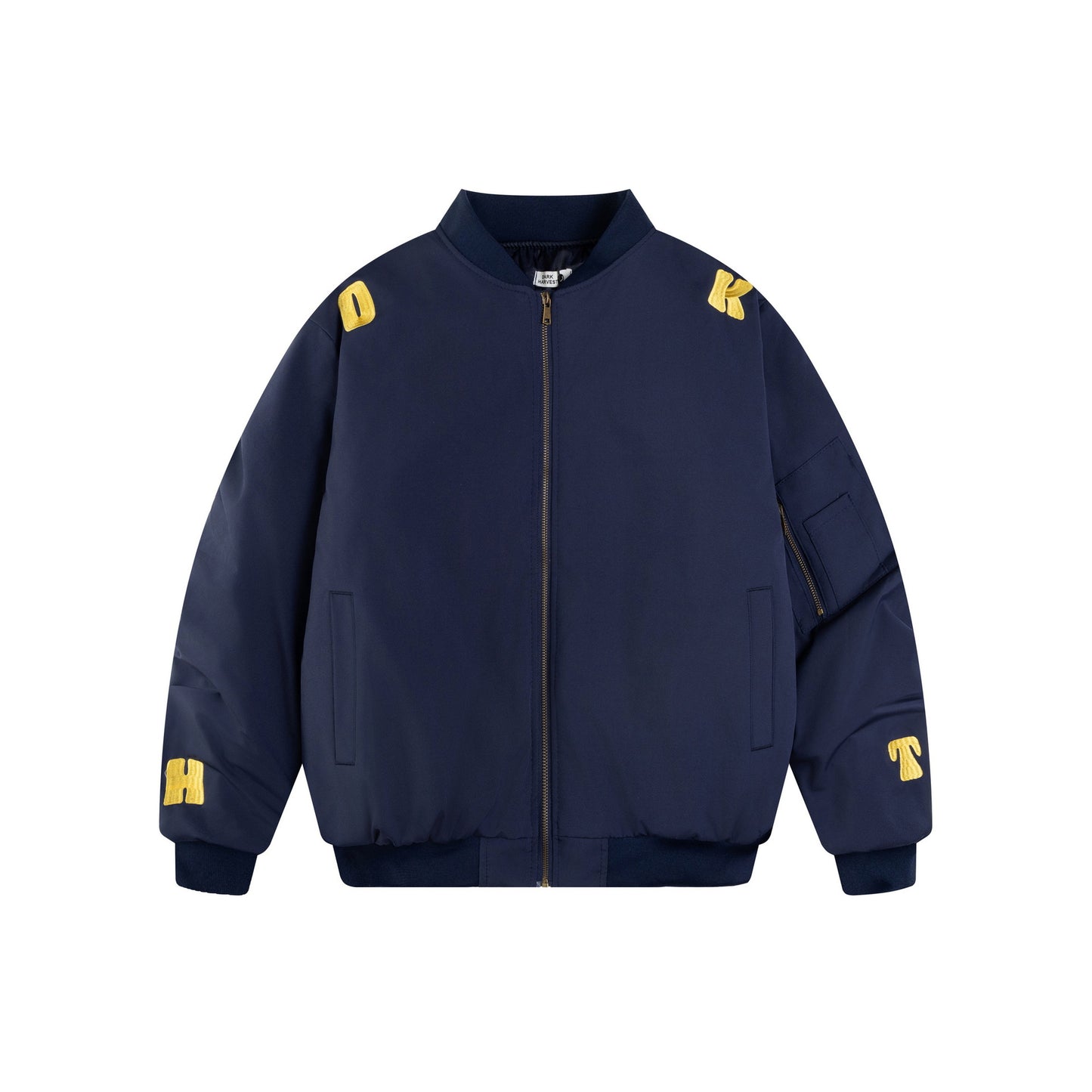 UNIKCOSA UrbanSoul Embroidered Letter Baseball Jacket 🌆