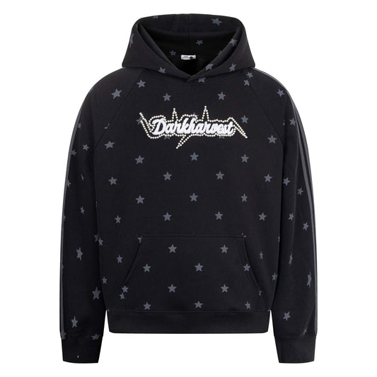 UNIKCOSA StarEdge Embroidered Rhinestone Street Hoodie β¨ (Unisex)