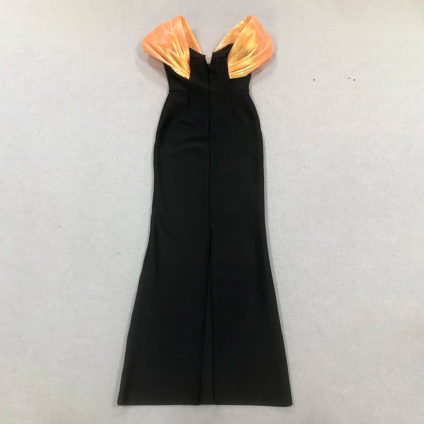 UNIKCOSA LuxeEase Evening Gown Beaded Maxi Dress Black 💫