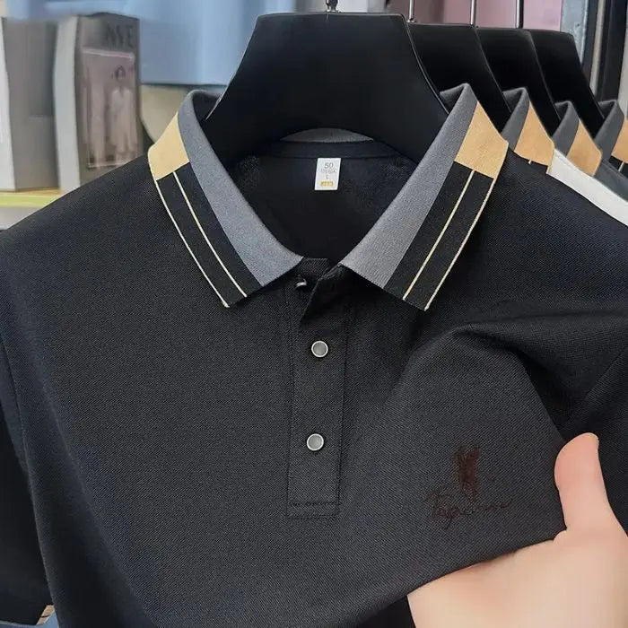 UNIKCOSA NoirFit Designer Polo Shirt Short Sleeve π«