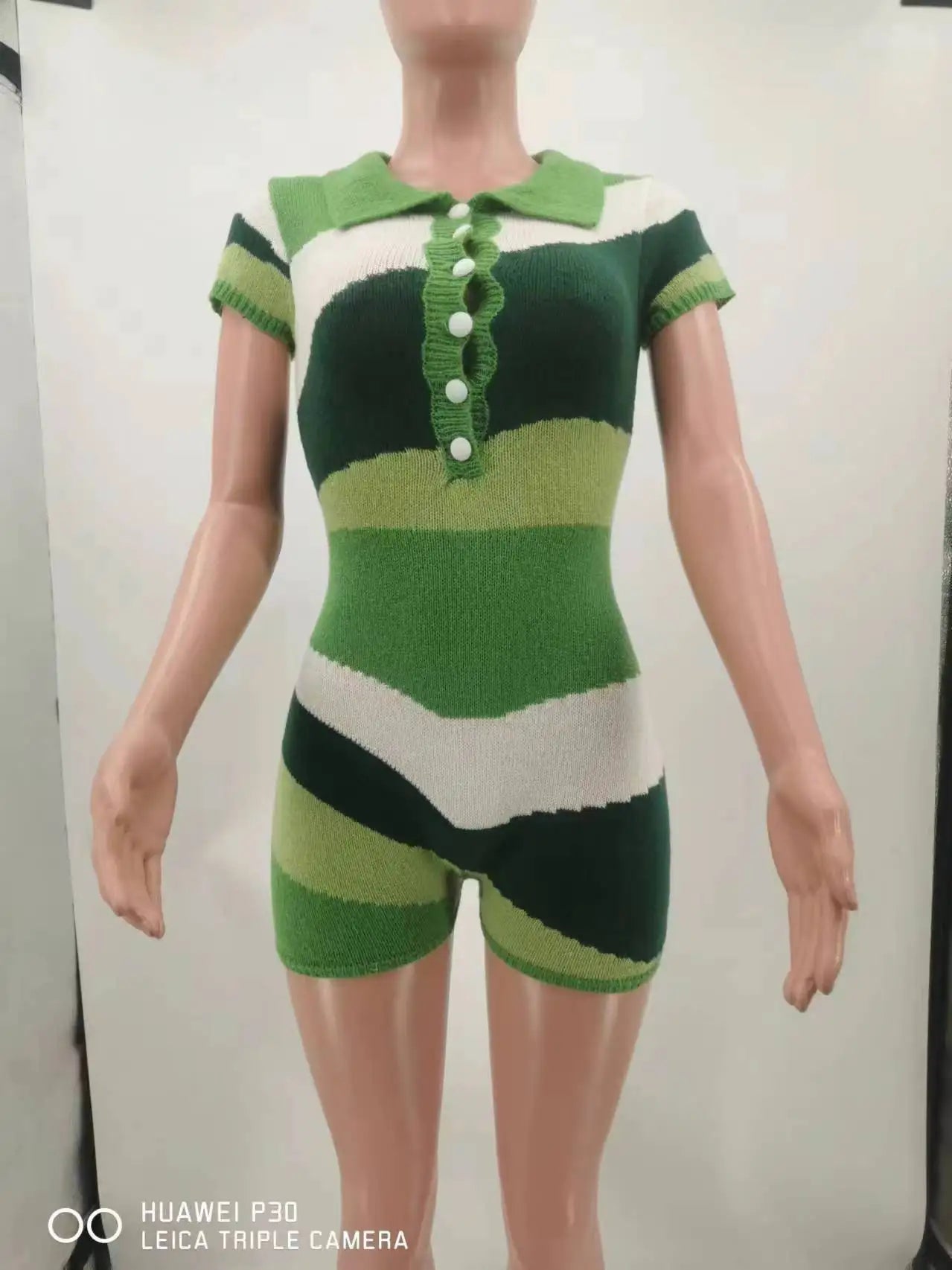 UNIKCOSA Velora Summer Colorblock Velvet Knit Jumpsuit π«