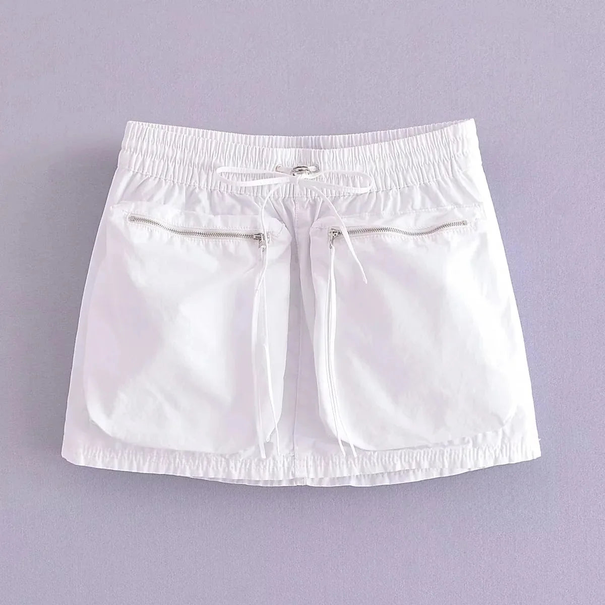 Women's Summer Printed Short Jacket and Shorts Two-Piece Set