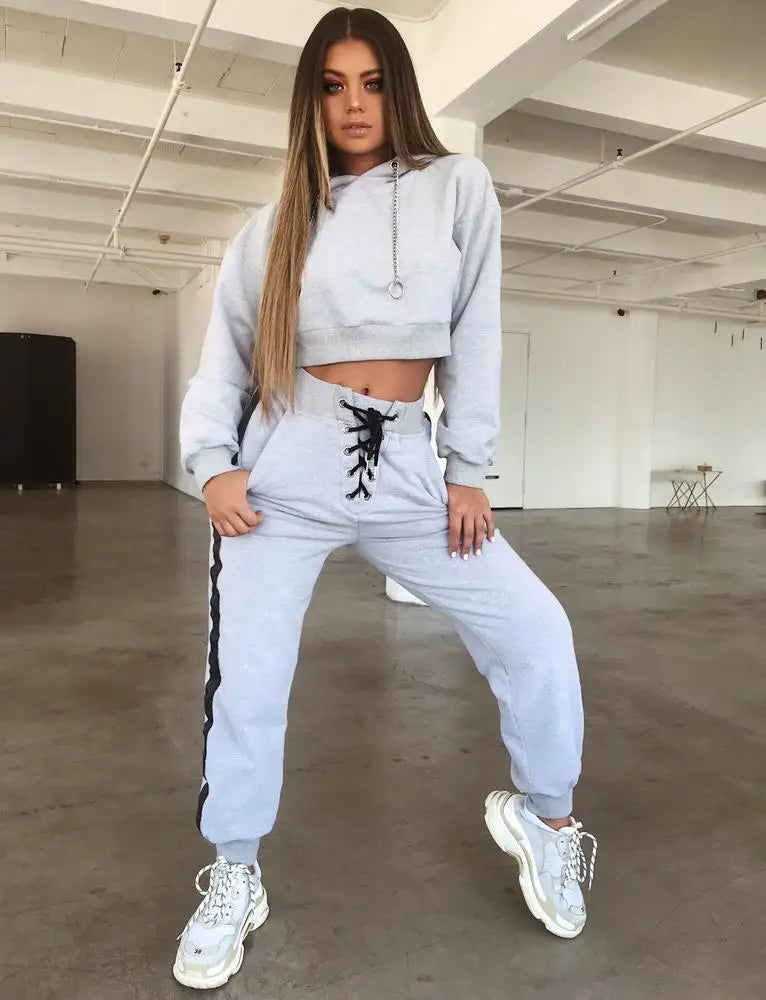 UNIKCOSA’s 2025 Autumn Tracksuit — Casual Hoodie Pullover + Pants 2-Piece Set